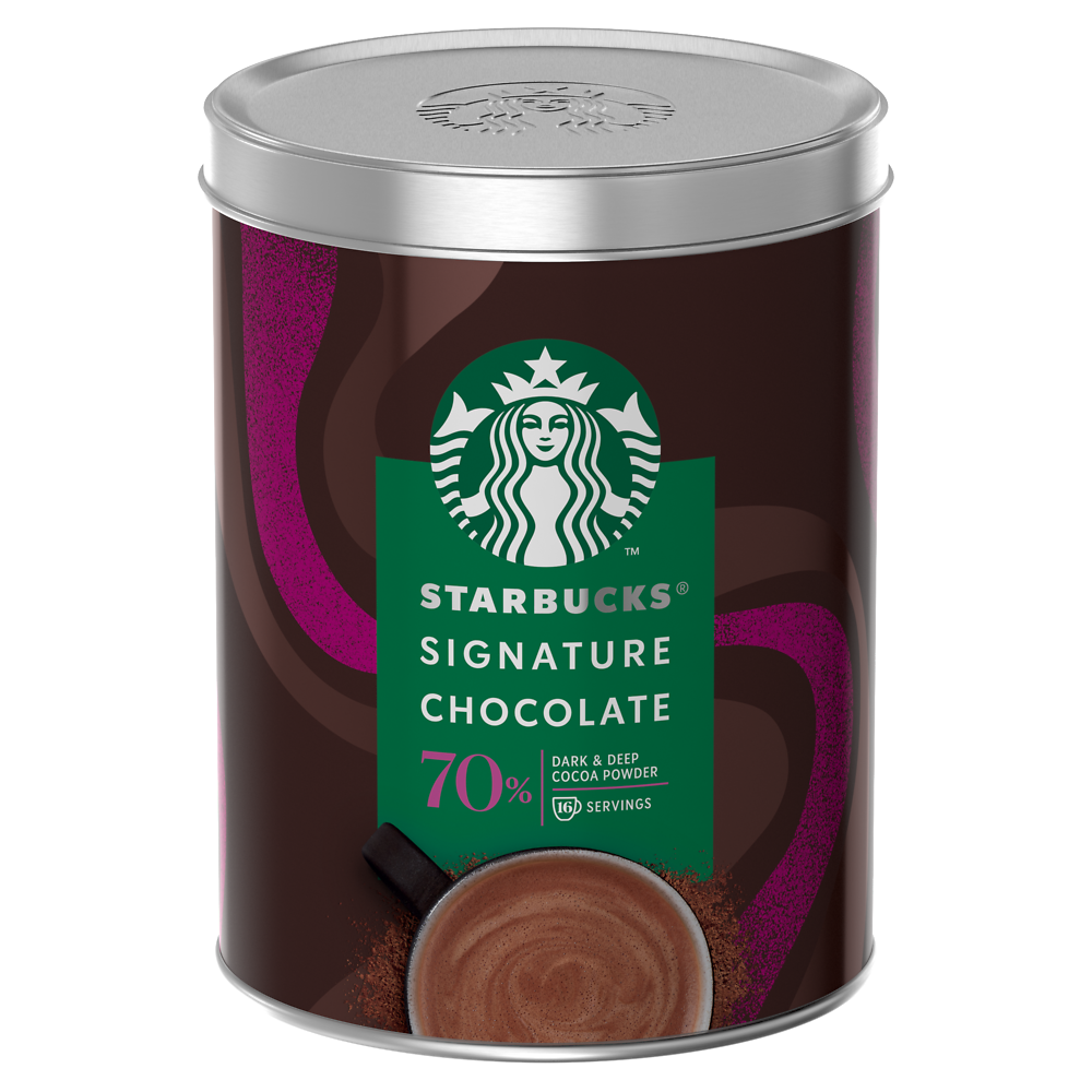 Poudre chocolatée 70% Starbucks Signature - Boite 300g