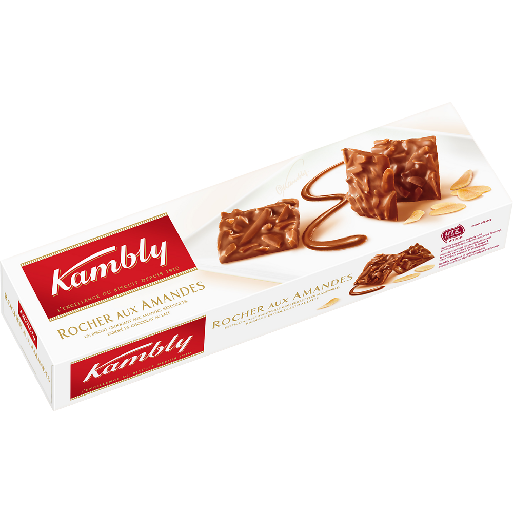 Biscuits rocher aux amandes KAMBLY, 80g