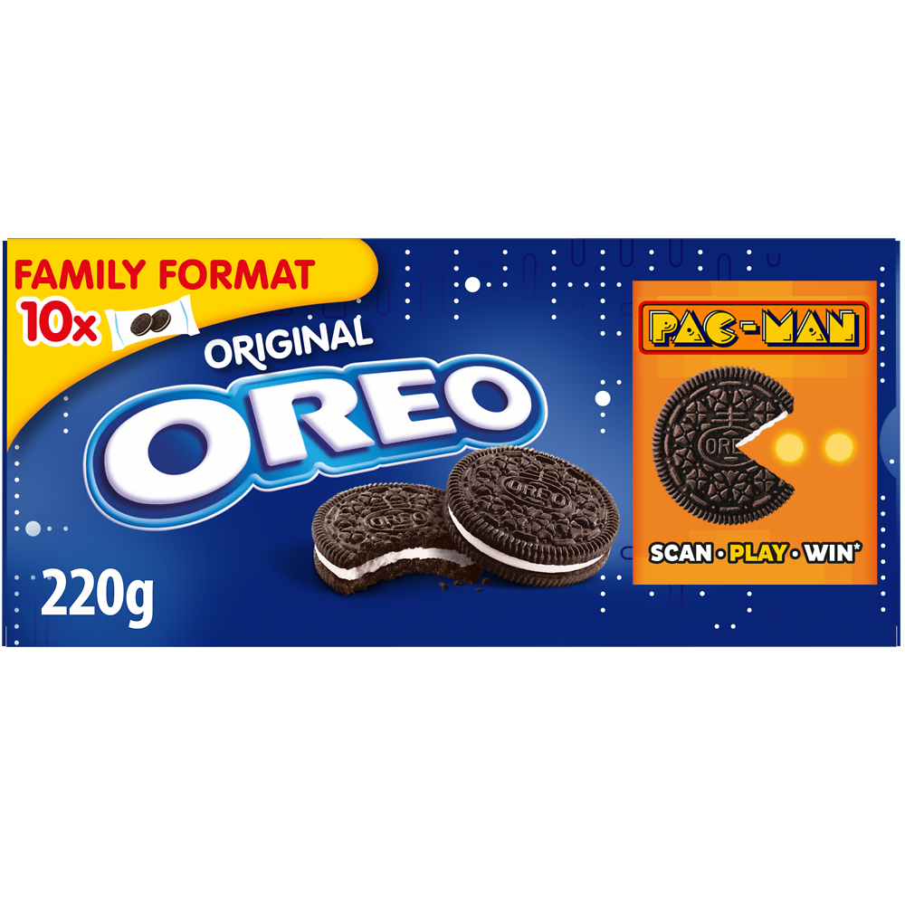 Biscuits fourrés à la vanille OREO - Paquet de 220g