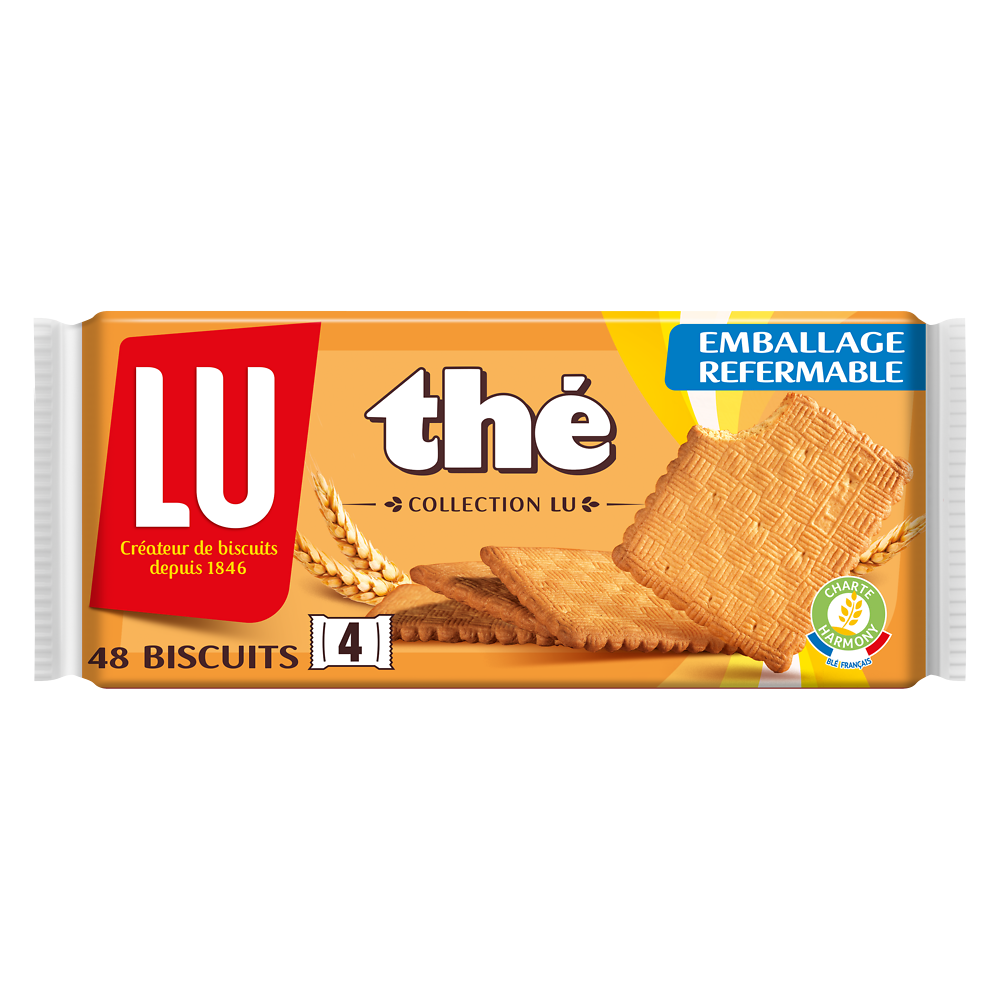 Biscuits Thé LU - Paquet de 350g