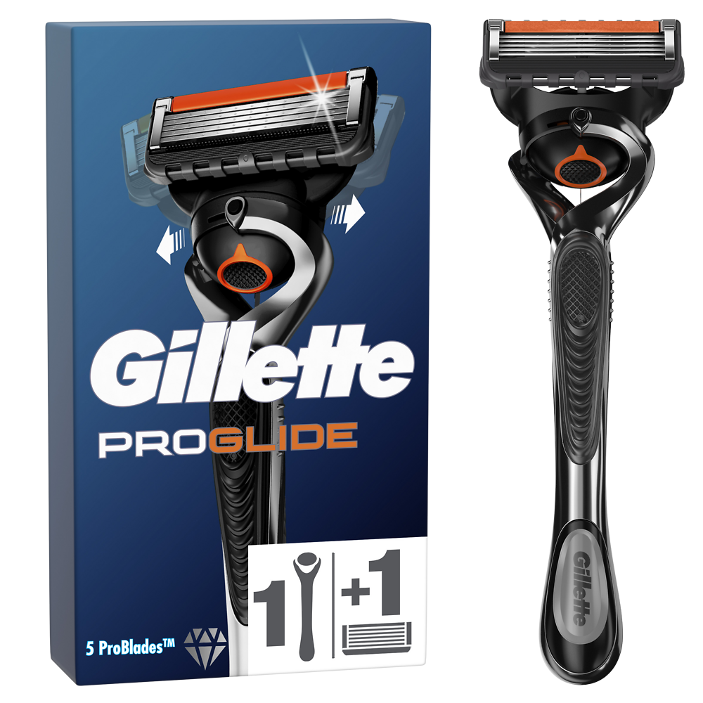 Rasoir proglide Flexball GILLETTE Fusion H+1 1CT