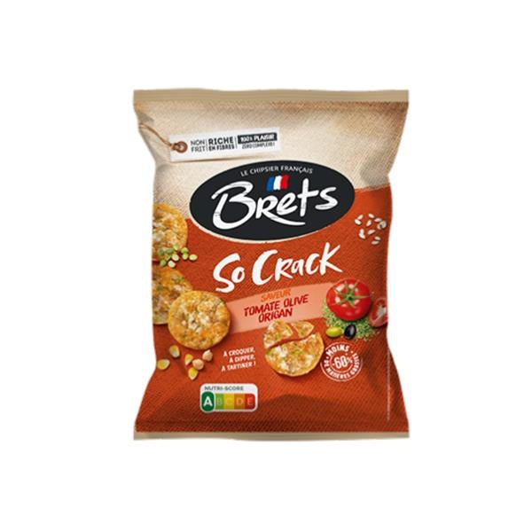 So Crack Brets Tomate Olive Origan 70 gr