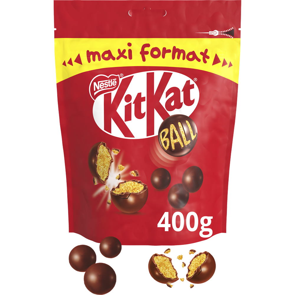 Billes de chocolat au lait KITKAT - Sachet de 400g