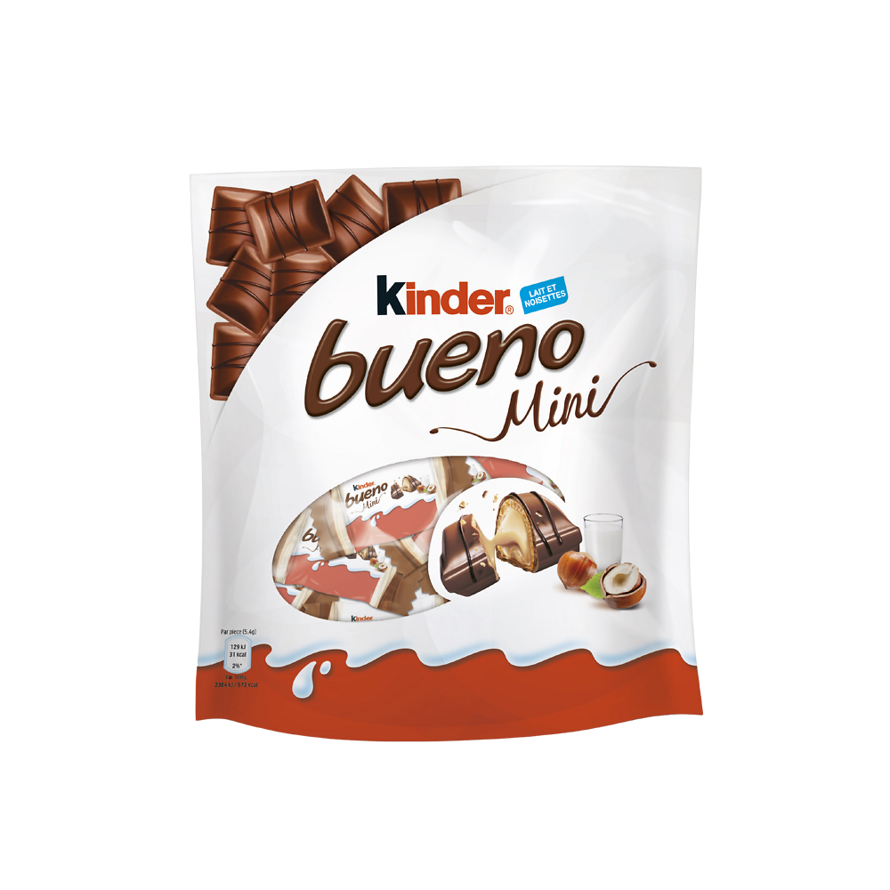 KINDER bueno mini, sachet de 20 pièces, 108g