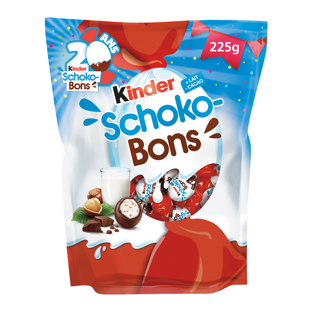 Schokobons KINDER, sachet de 225g