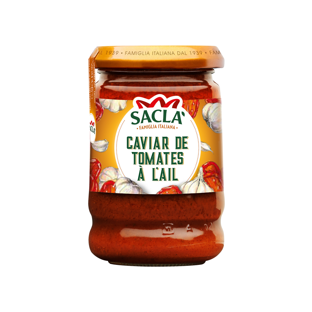 Caviar de tomates à l'ail pastagusto SACLA, 190g