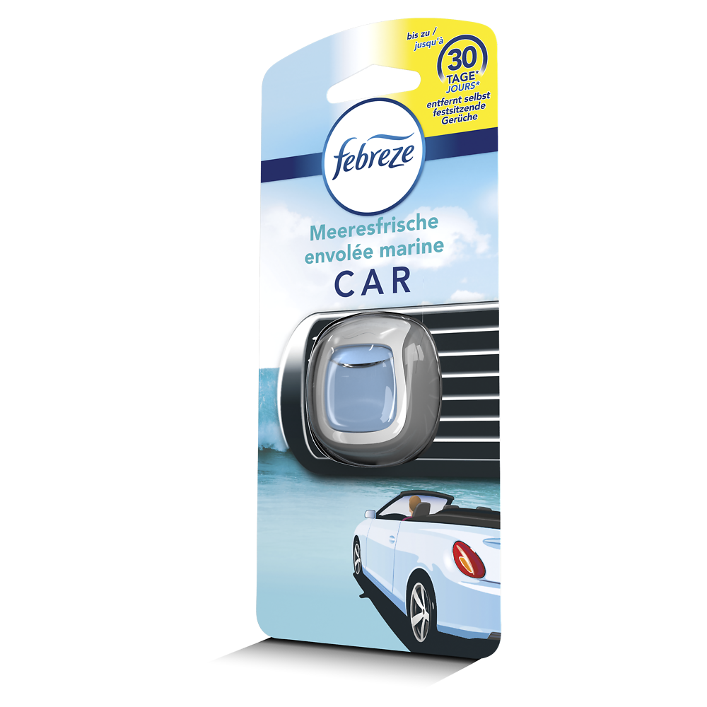 Désodorisant diffuseur pour voiture parfum envolée marine FEBREZE