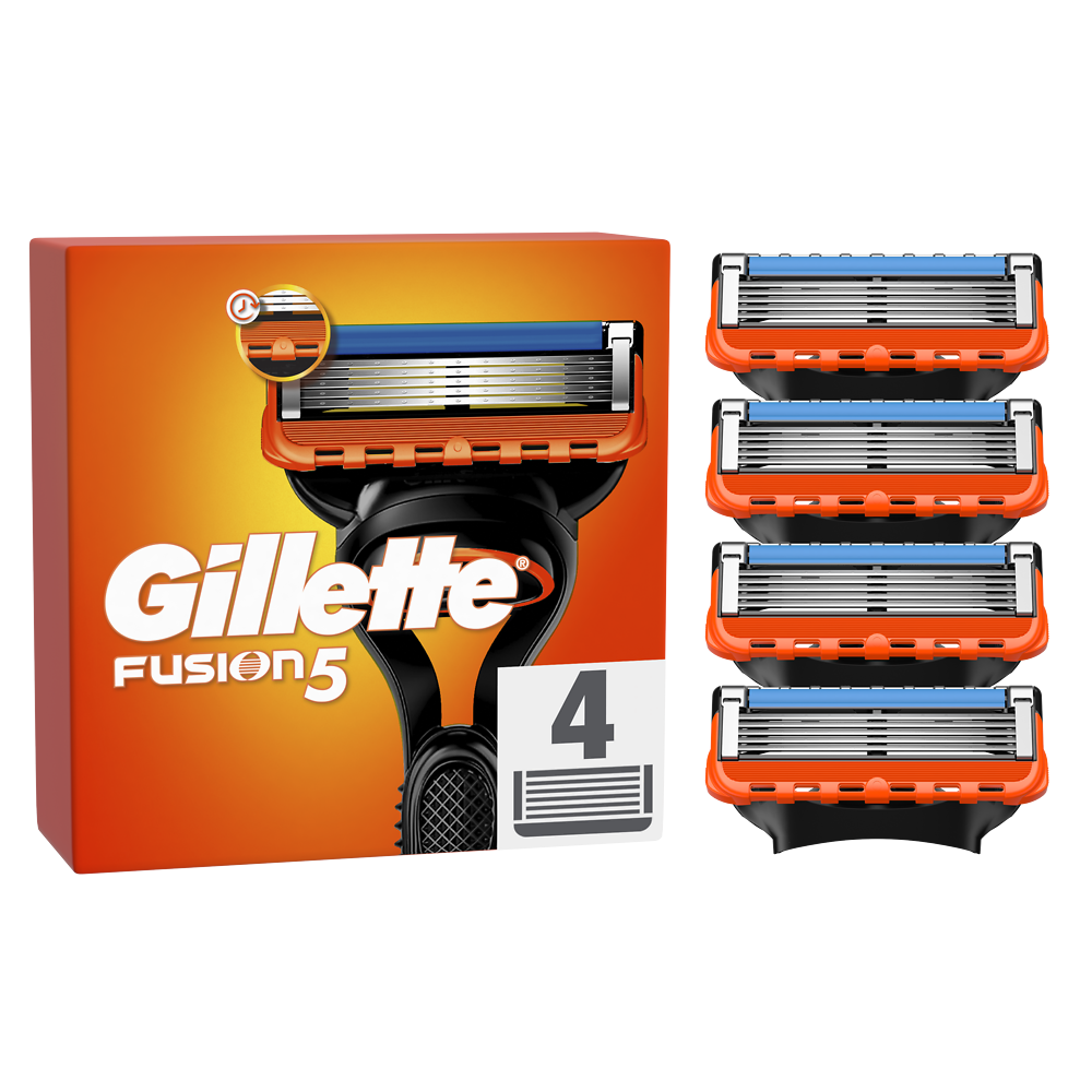 Recharge lames de rasoir homme fusion 5 GILLETTE x4