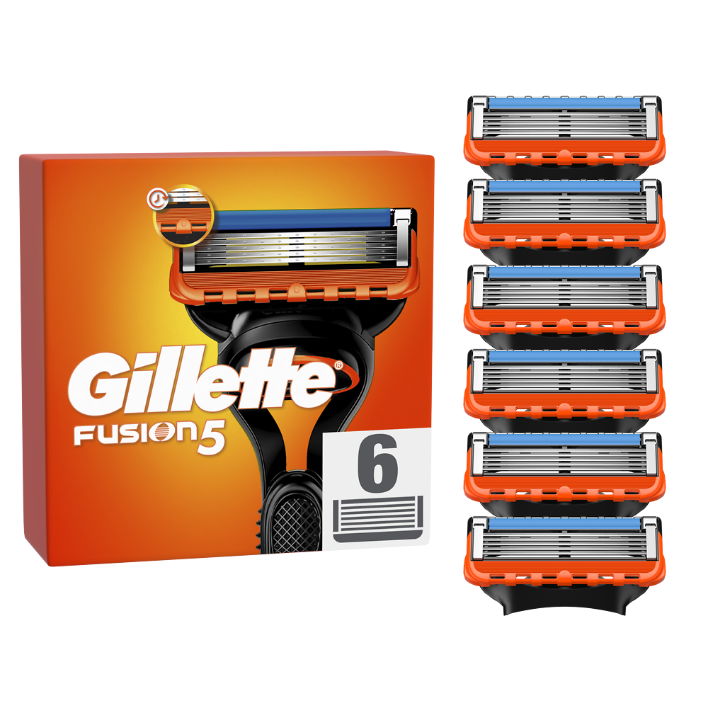 Lames GILLETTE FUSION5 x6