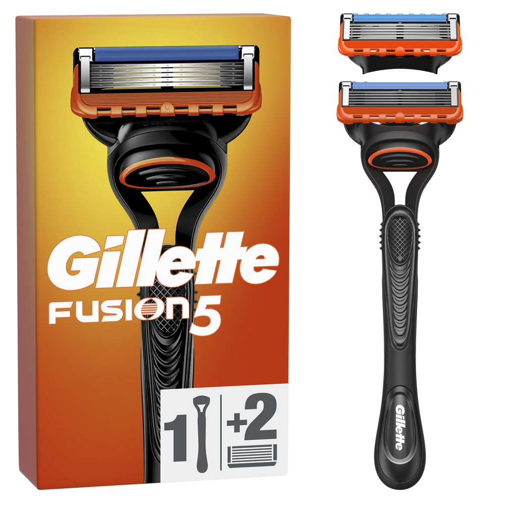 Rasoir Fusion GILLETTE + 2 recharges