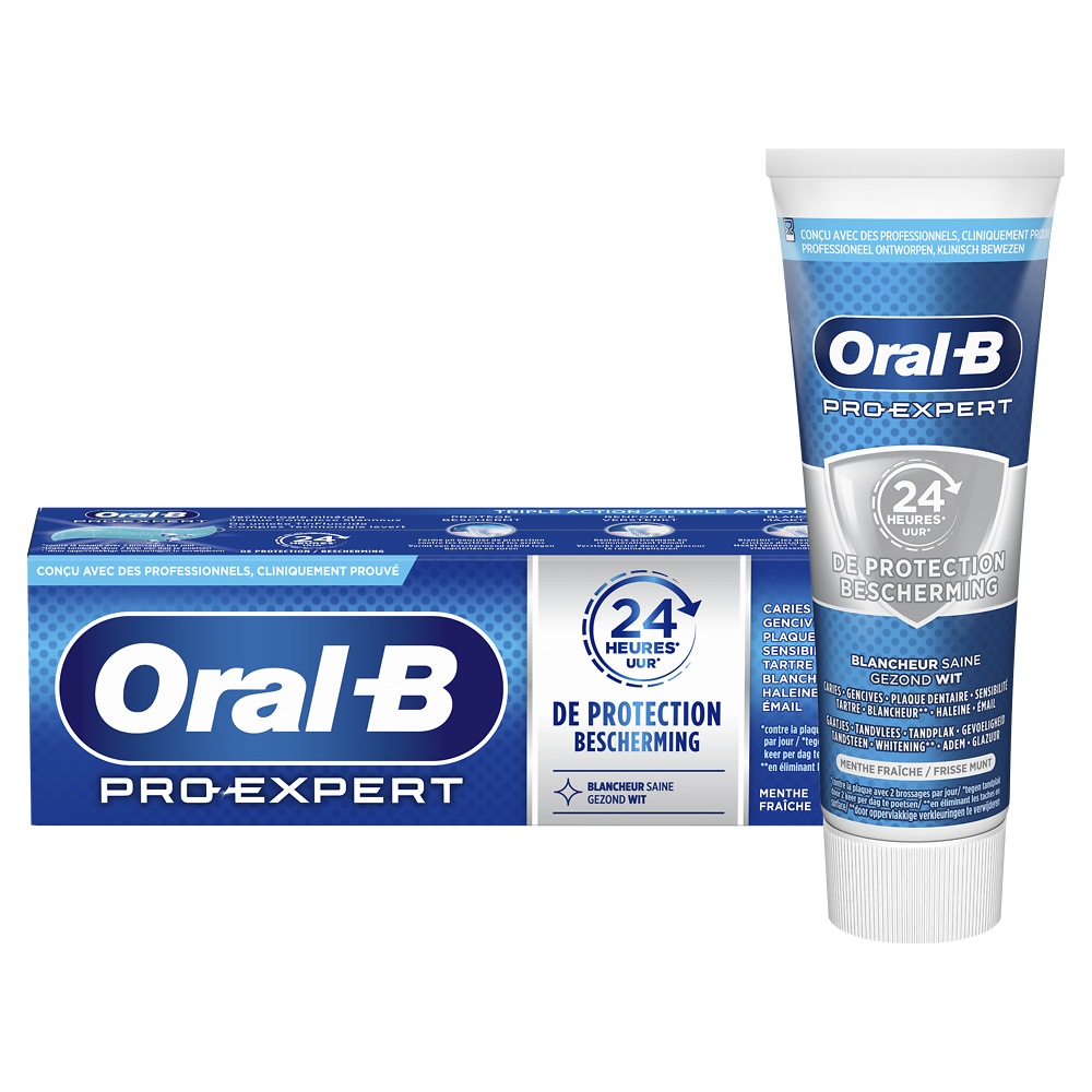 Dentifrice pro-expert blancheur saine ORAL B tube 75ml