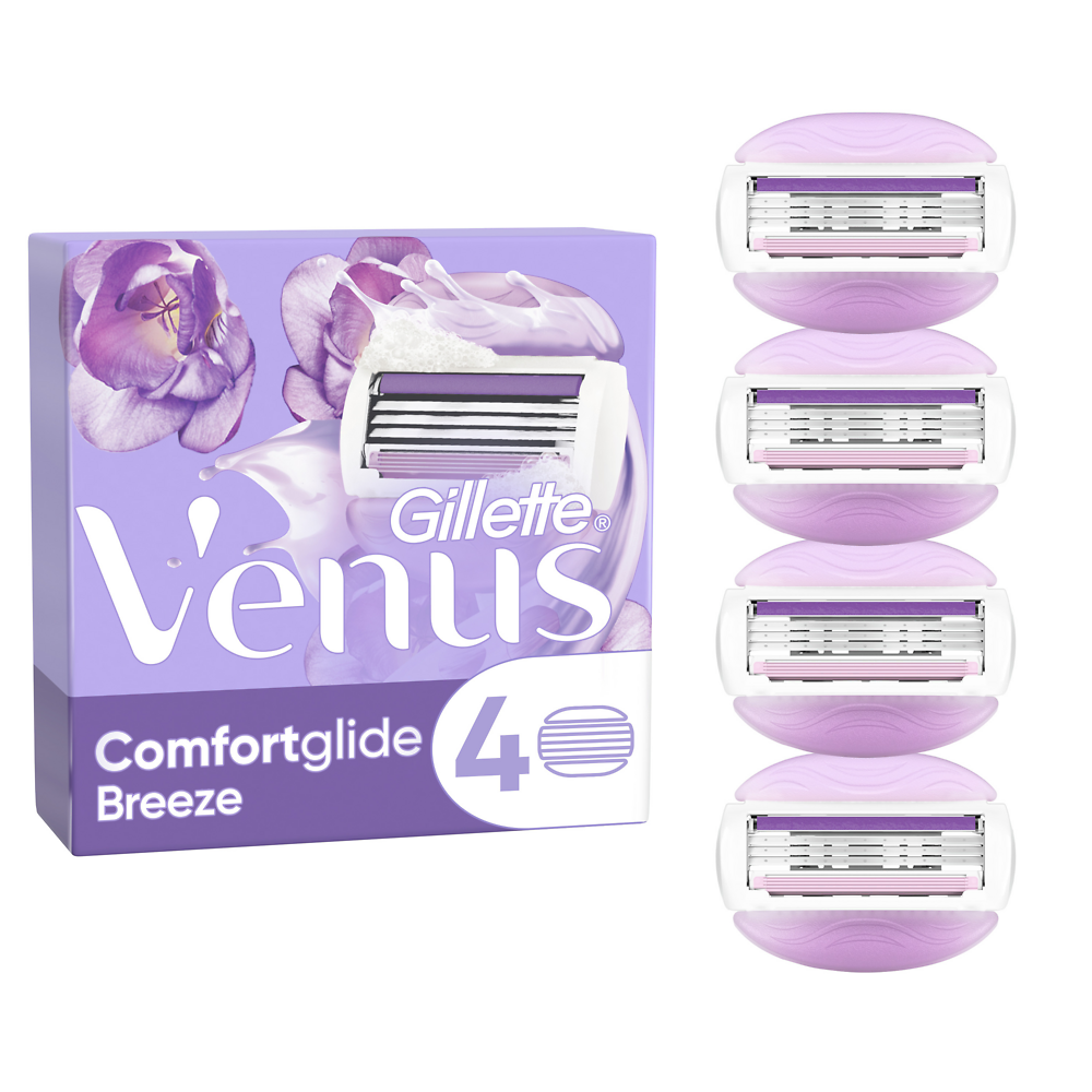 Lames de rasoir venus comfortglide breeze VENUS GILLETTE x4recharges