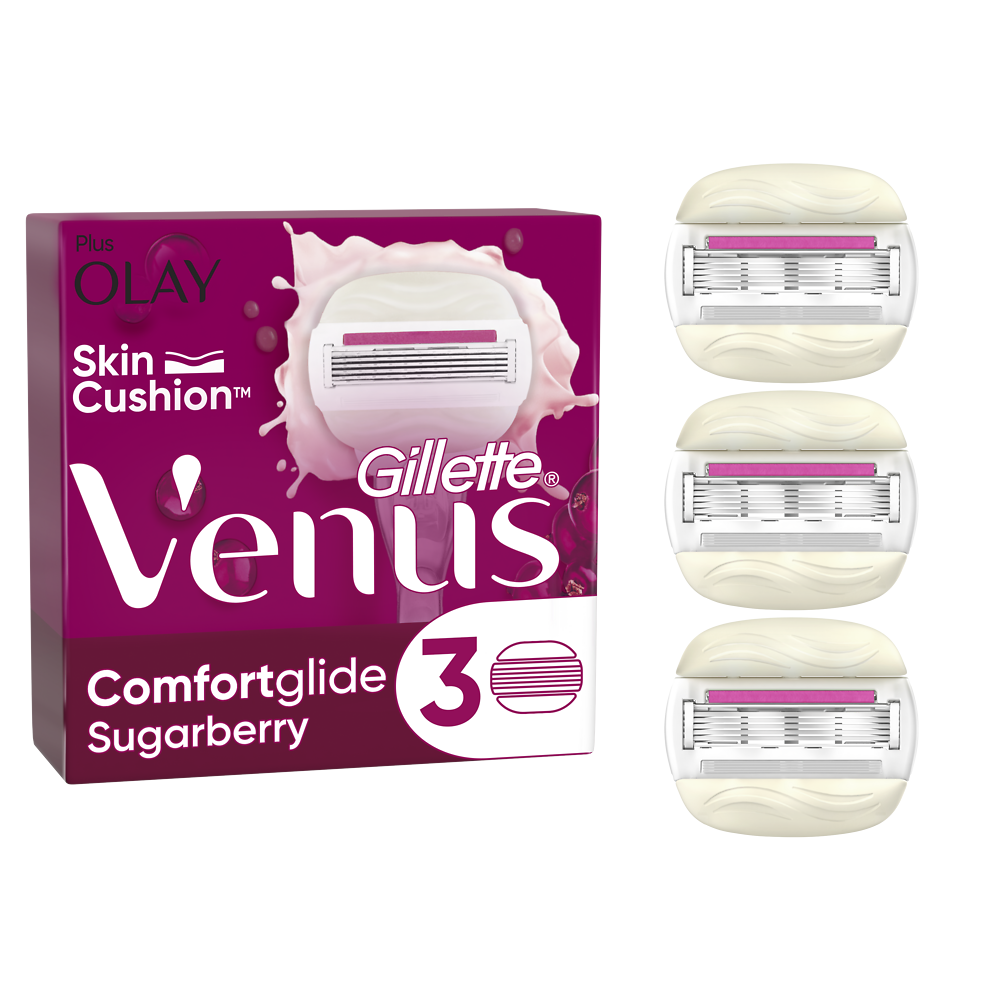 Lames de rasoir comfortglide deluxe sugarberry VENUS x3