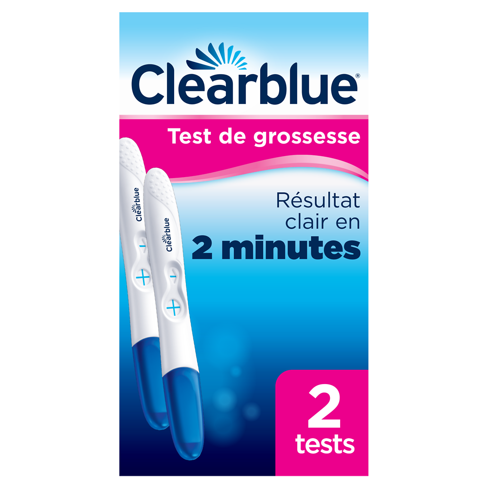 Test de grossesse CLEARBLUE, x2