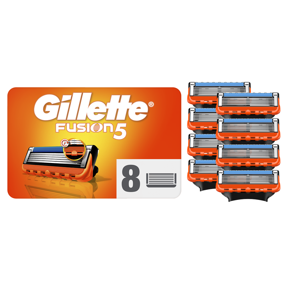 Recharge lames de rasoir hommme fusion 5 GILLETTE x8