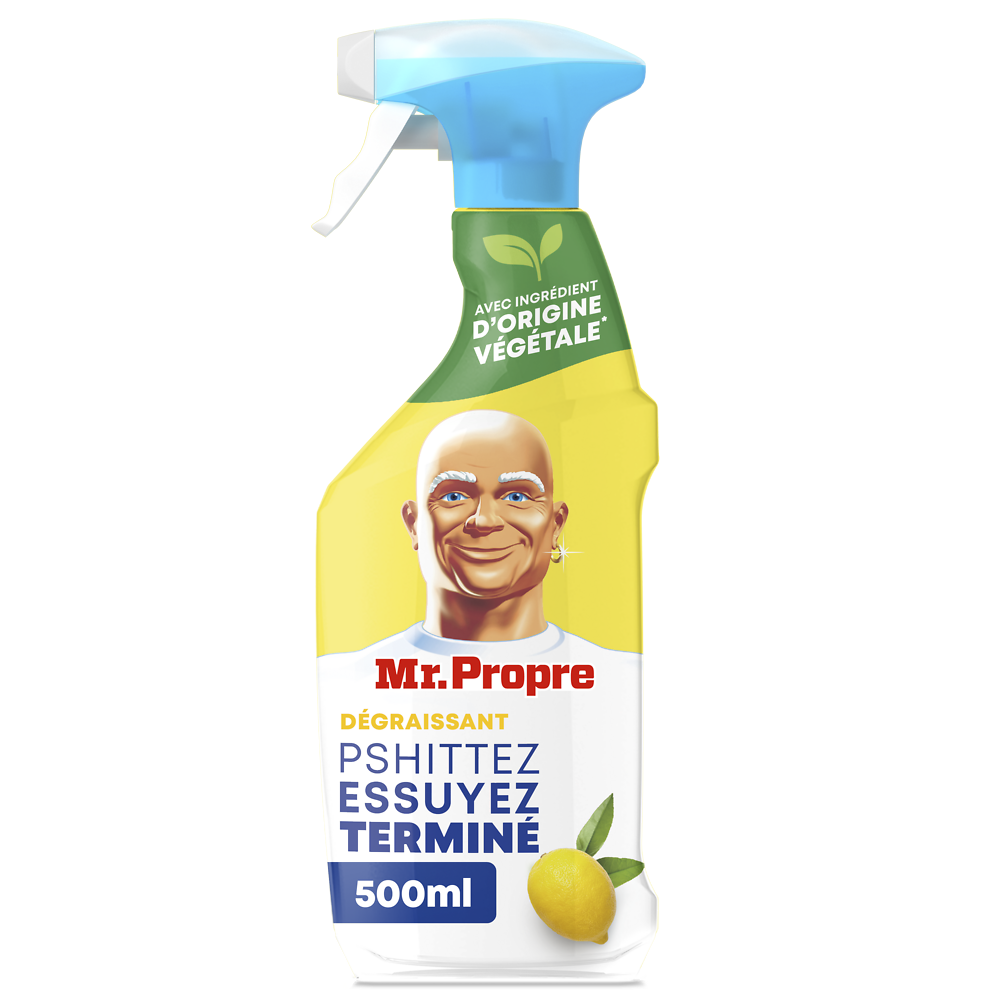 Spray dégraissant & nettoyant citron d'été flash MR PROPRE 500ml