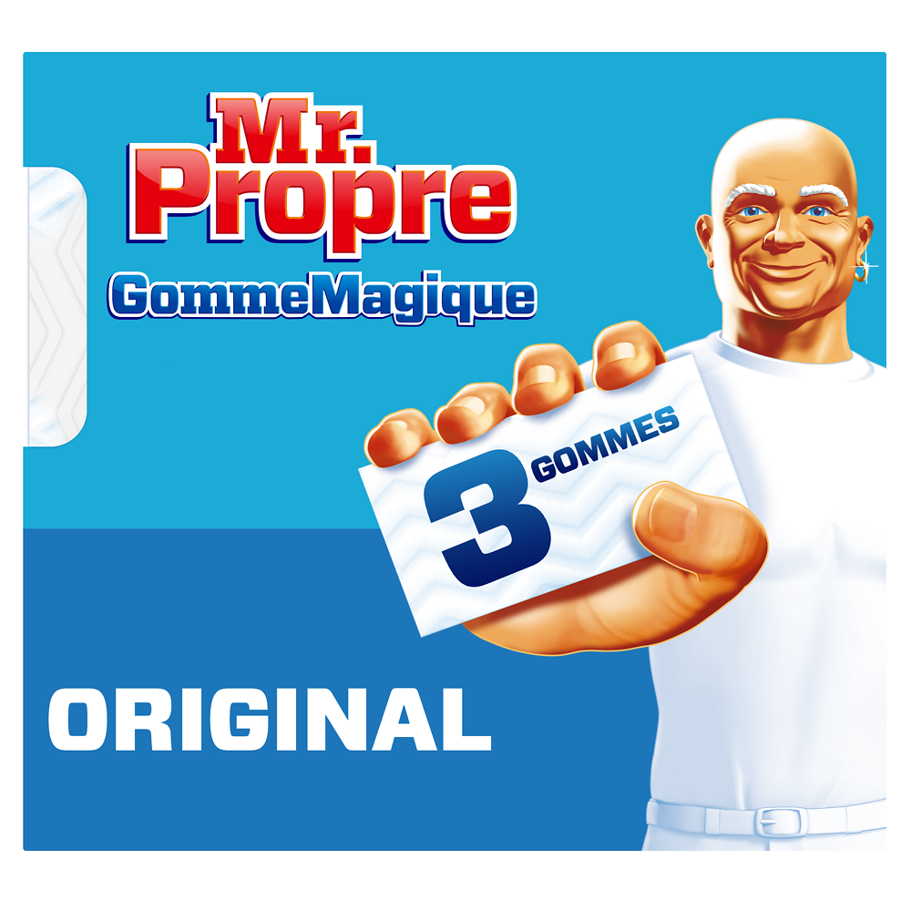 Nettoyant gomme magique original MR PROPRE, x3