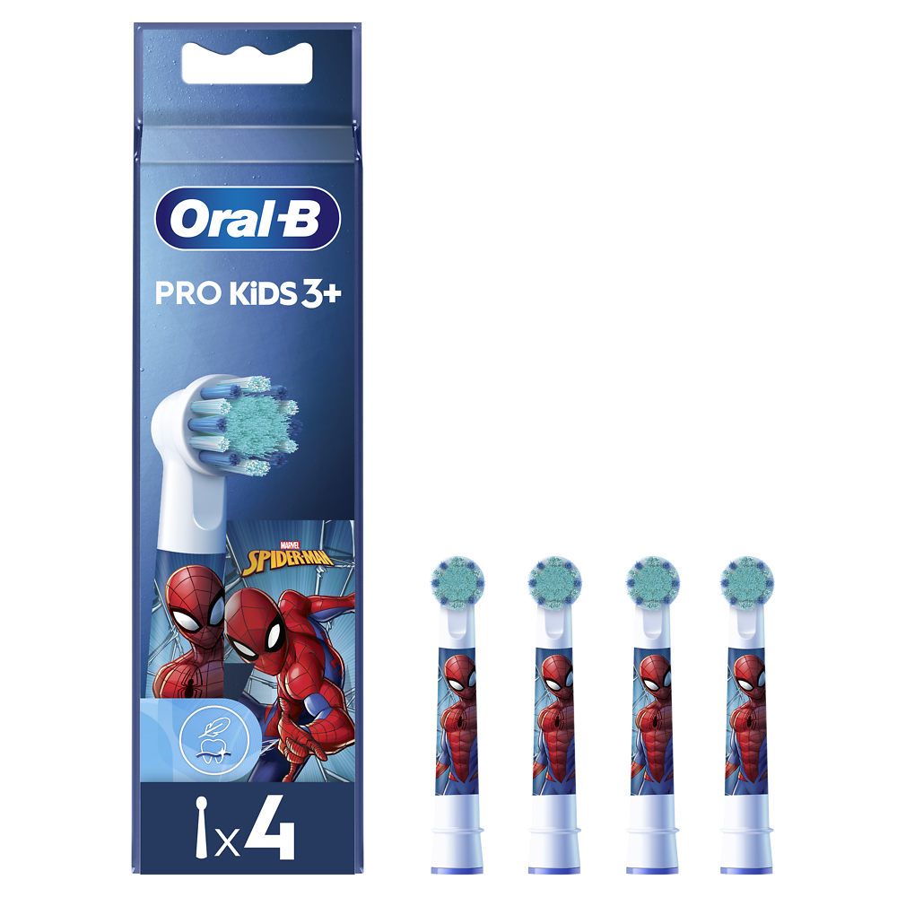 Brossettes enfants spider/frozen ORAL-B x4recharges