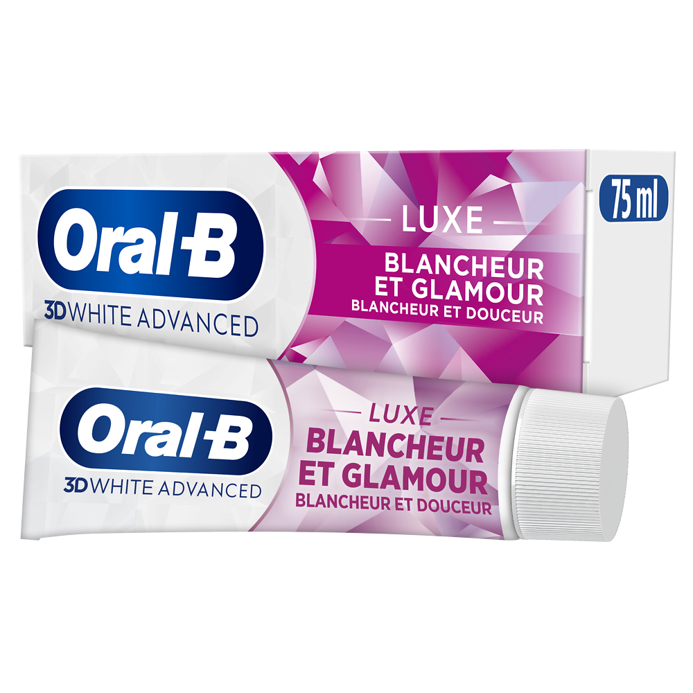 Dentifrice Blancheur Glamour ORAL-B 3D WHITE 75ml