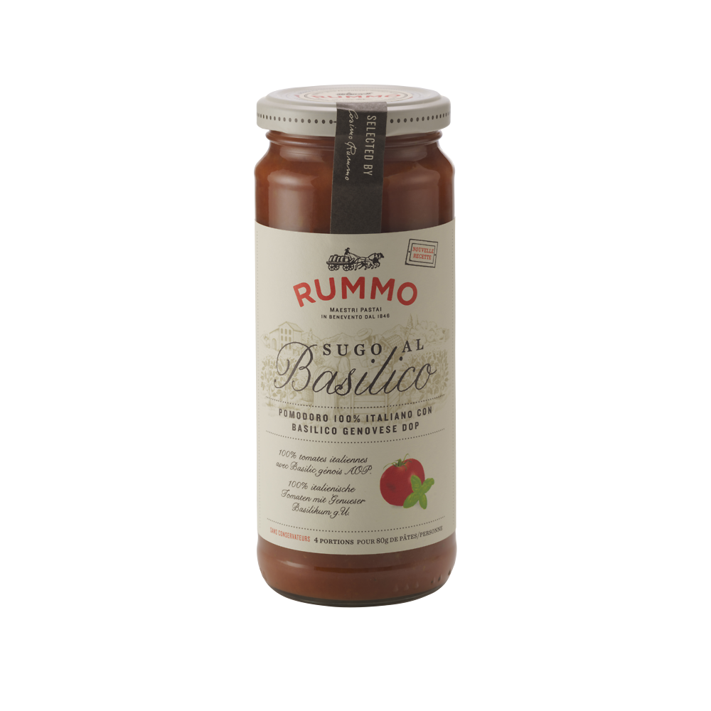 Sauce au basilic RUMMO 340g