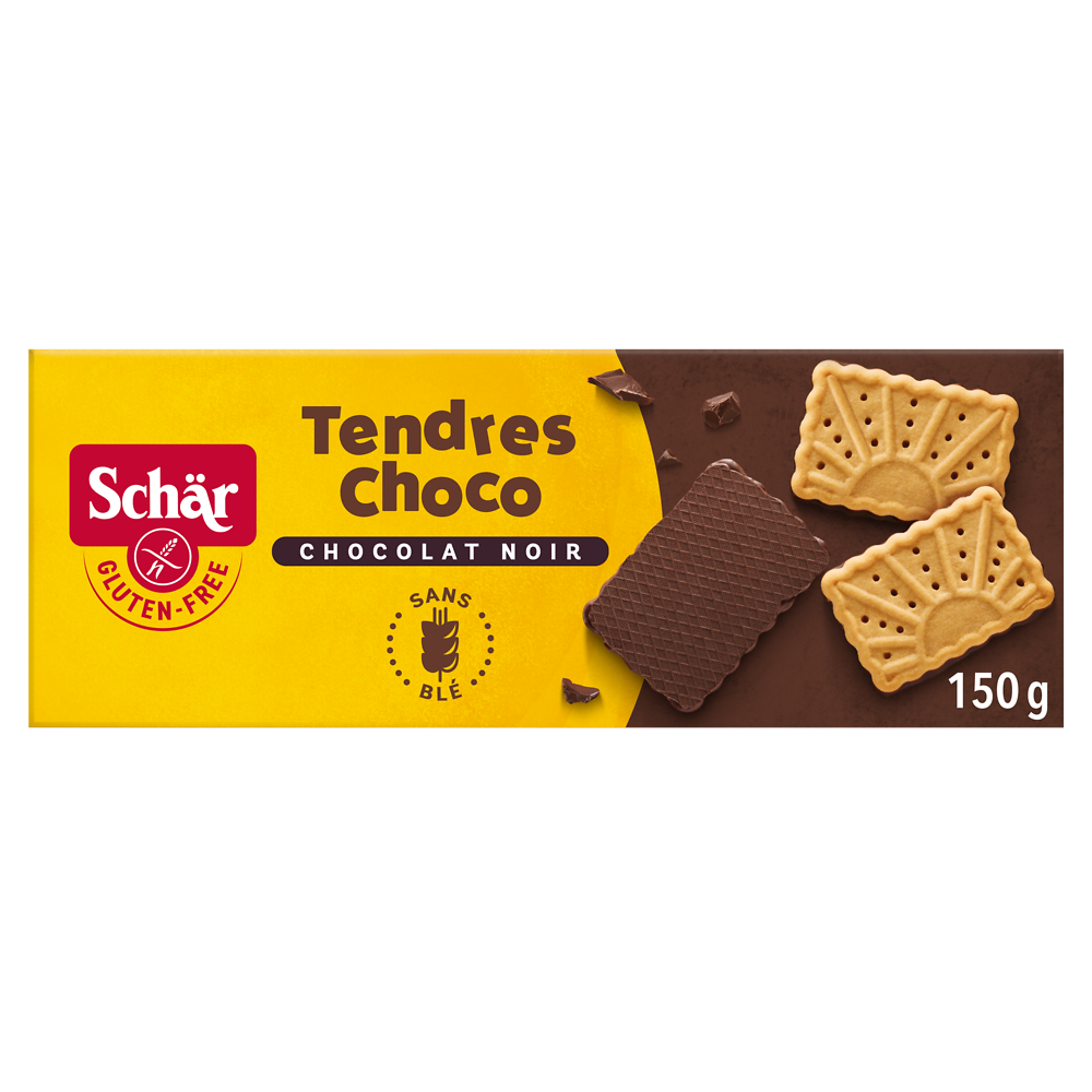 Biscuit avec chocolat sans gluten SCHÄR, 150g