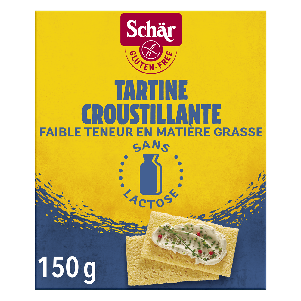 Fette croccanti pain croustillant sans gluten SCHÄR, 150g