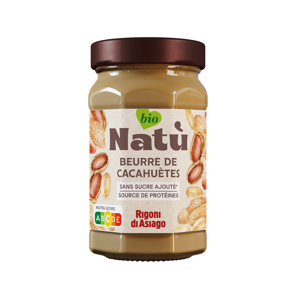 Beurre de cacahuète bio NATU, 220g