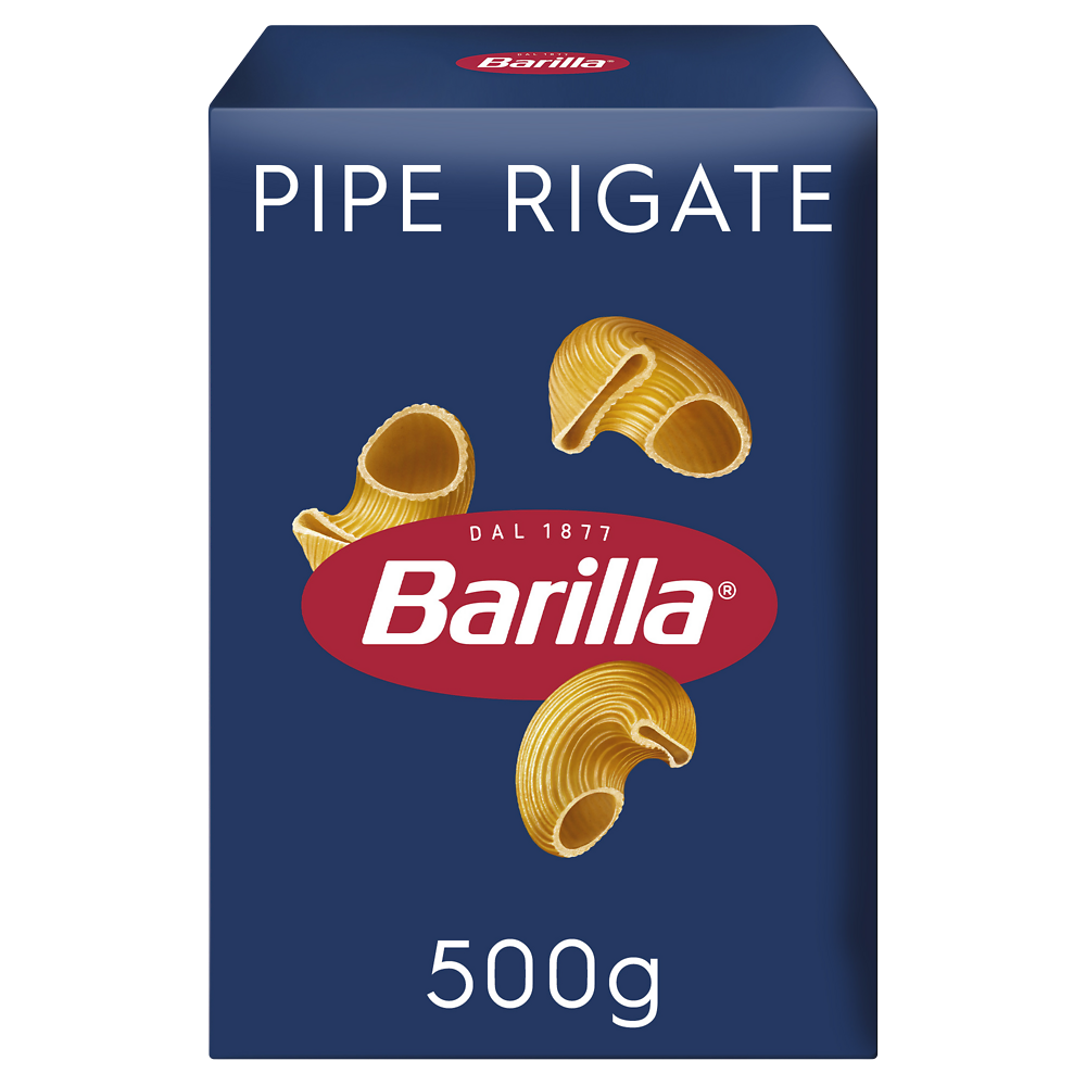 Pâtes Pipe Rigate BARILLA - 500g