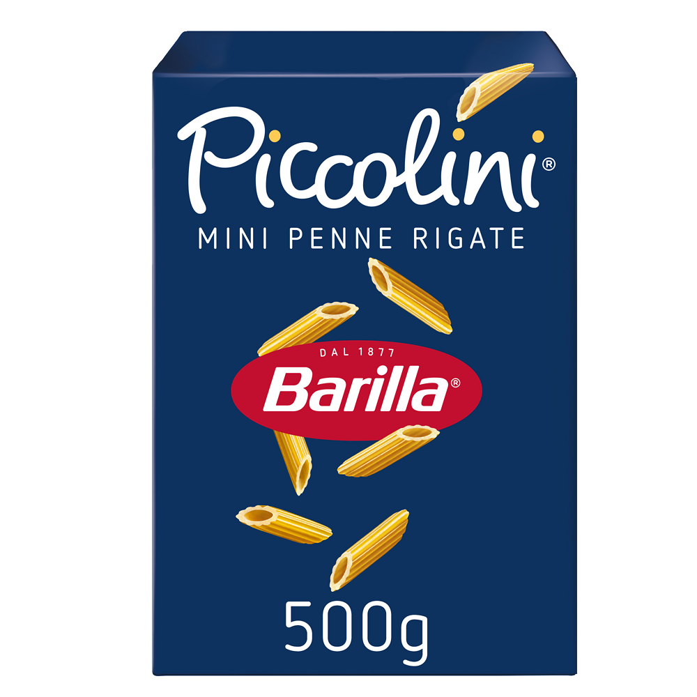 Pâtes Mini Penne Rigate Piccolini BARILLA - 500g