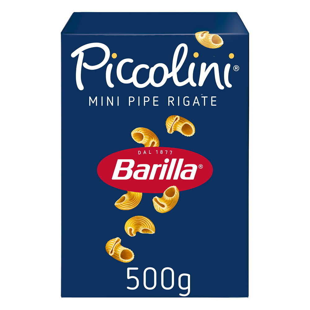 Pâtes Mini Pipe Rigate Piccolini BARILLA - 500g