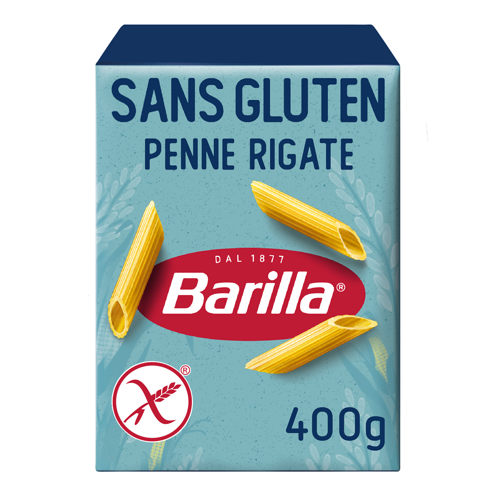 Pâtes Penne Rigate Sans gluten BARILLA - 400g