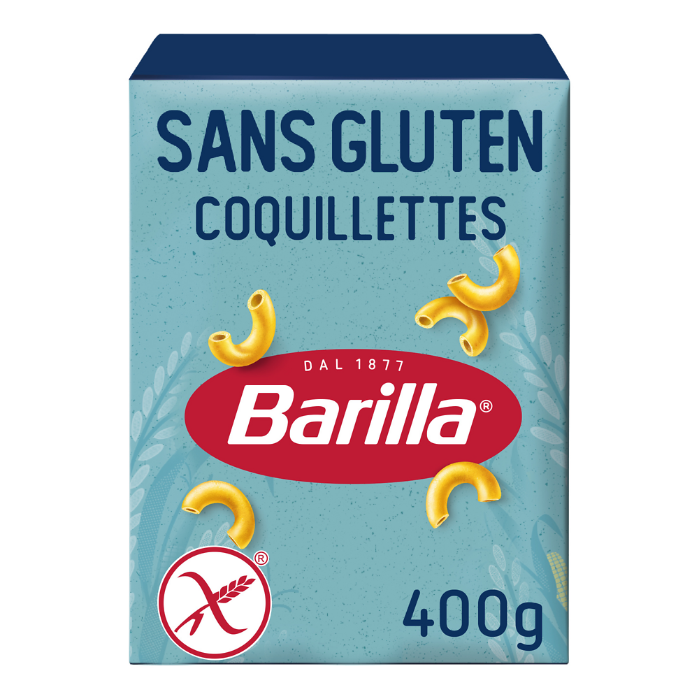 Pâtes Coquillettes Sans gluten BARILLA - 400g