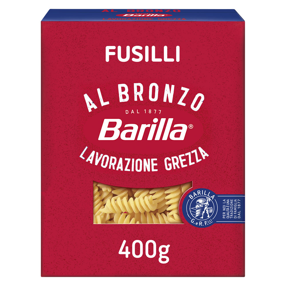 Pâtes Fusilli Al Bronzo BARILLA - 400g