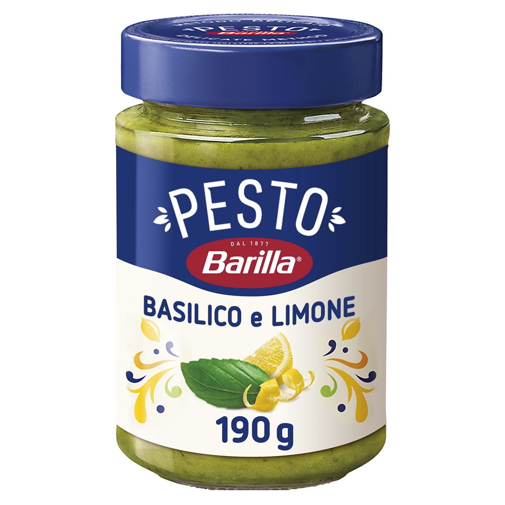 Sauce Pesto Basilic et Citron BARILLA - 190g