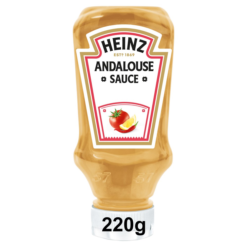 Sauce andalouse HEINZ, 220g