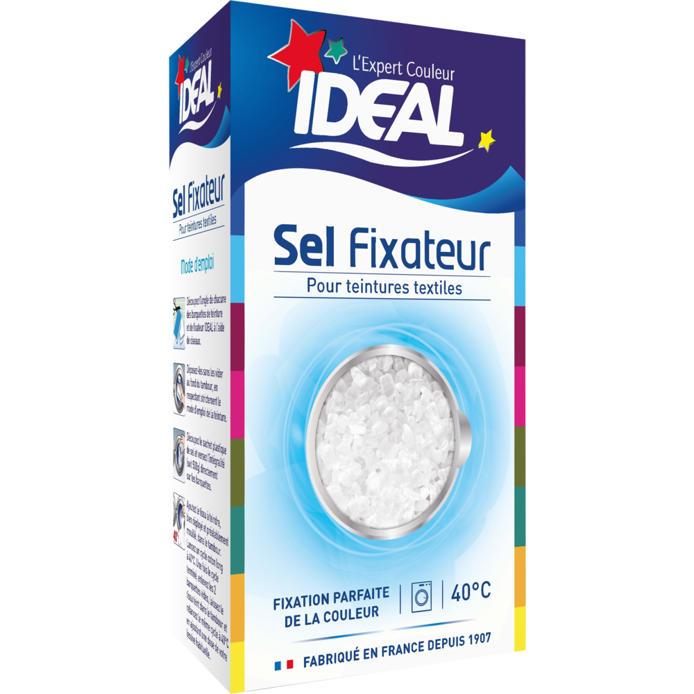 Sel fixateur pour teinture IDEAL, 500g