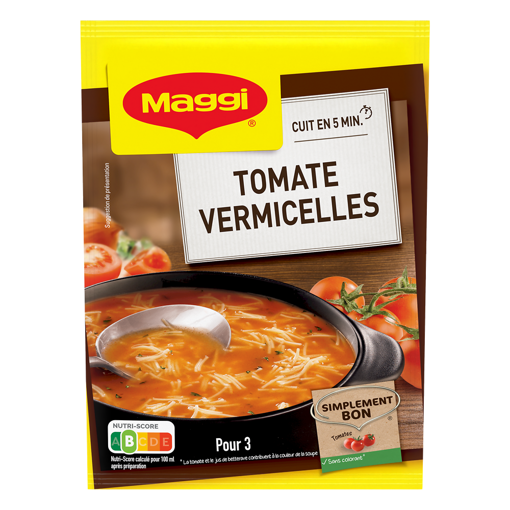 Soupe tomates vermicelles MAGGI, 68g