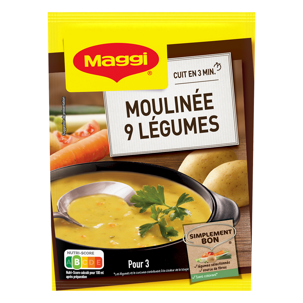 Soupe Mouliné 9 légumes MAGGI - 75 cl