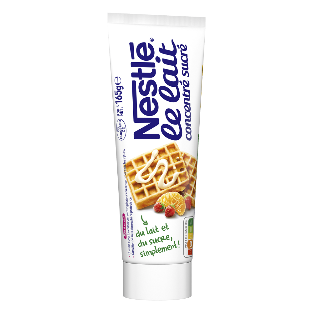 Lait Concentré Sucré Tube Nature NESTLE - 165g