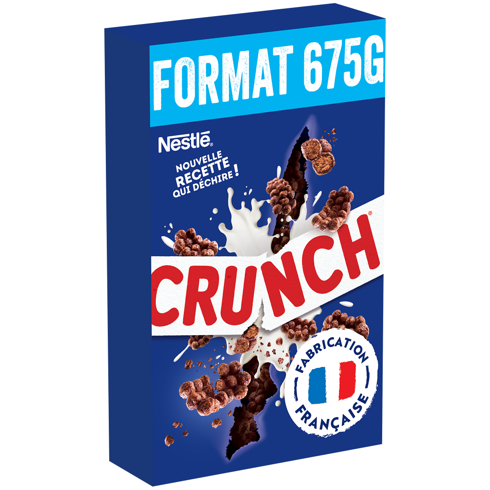 Céréales au chocolat CRUNCH - 645g