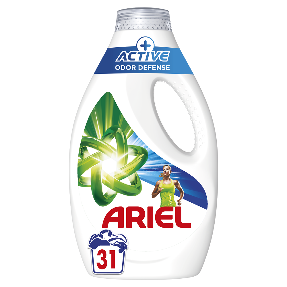 Lessive liquide détergent active ARIEL X31 lavages