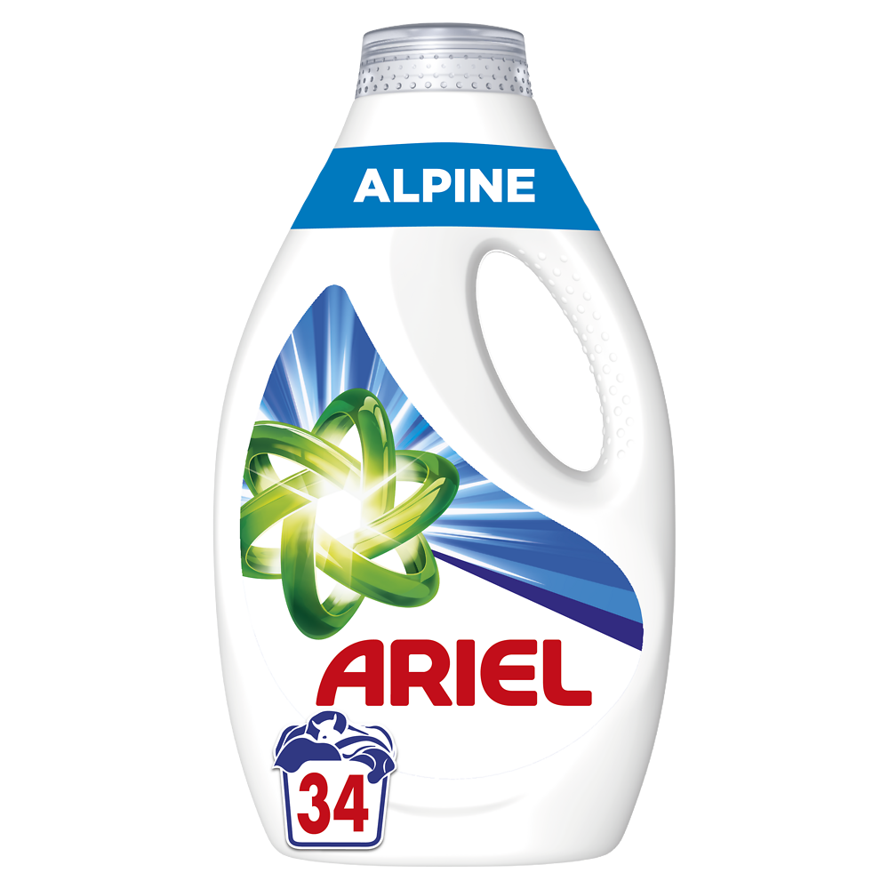 Lessive ARIEL liquide alpine 34 lavages