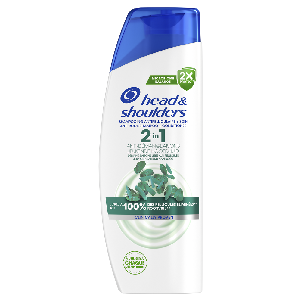 Shampooing base anti-démangeaisons 2in1 HEAD&SHOULDERS 300ml