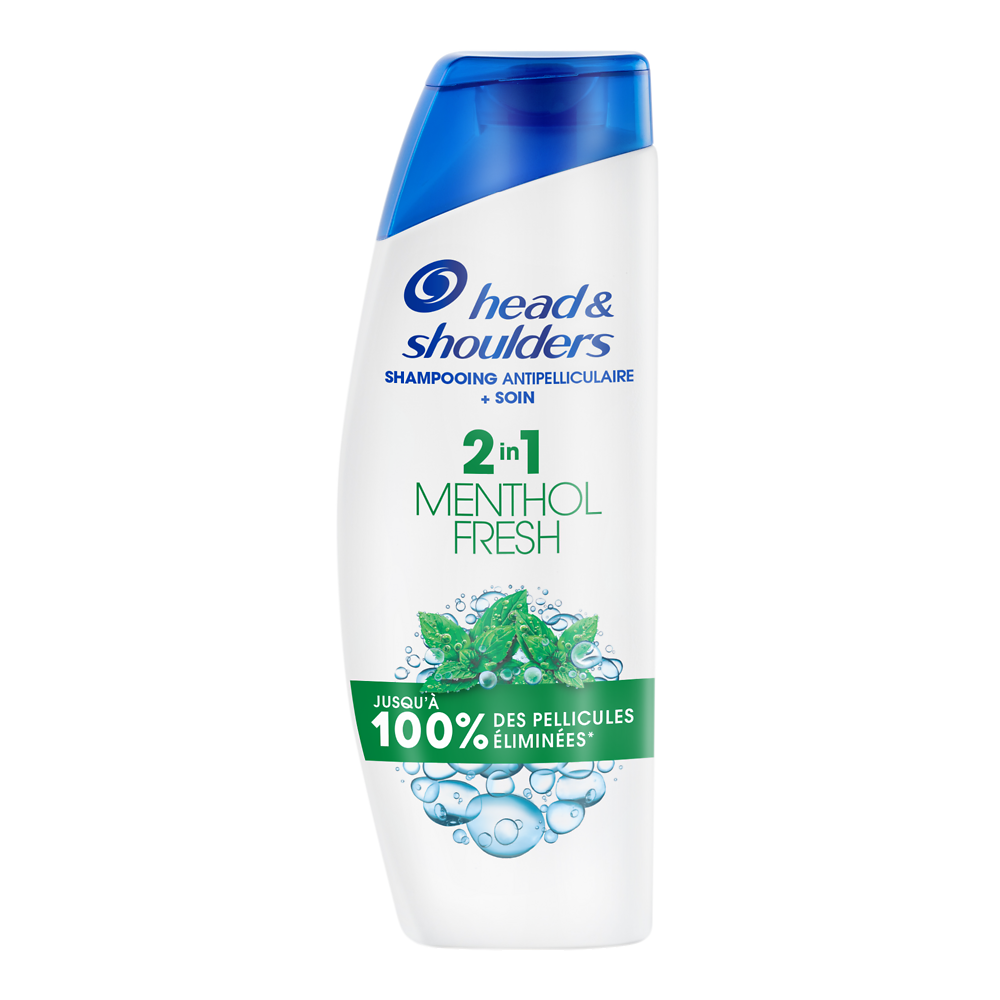 Shampooing menthe 2en1 Antipelliculaire HEAD & SHOULD.300ml