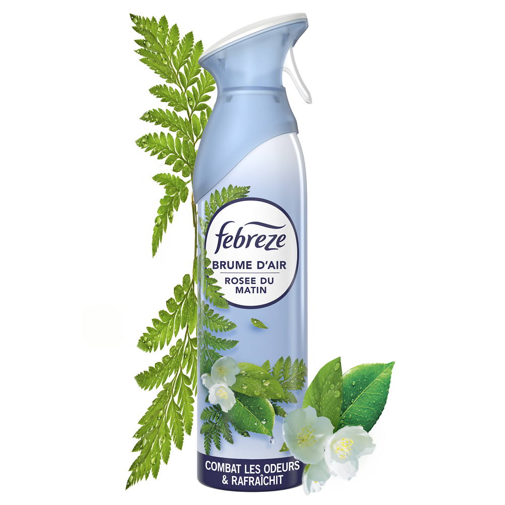 Febreze Aérosol Désodorisant Rosée du matin 185ML