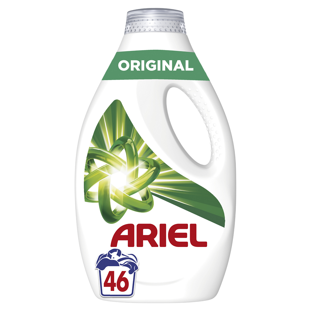 Lessive Liquide ARIEL, 46 Lavages, Original