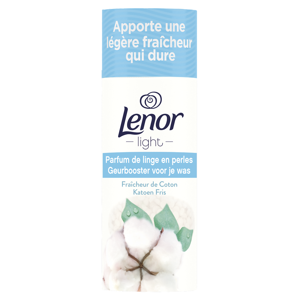 Parfum de linge en billes fraîcheur coton LENOR x19