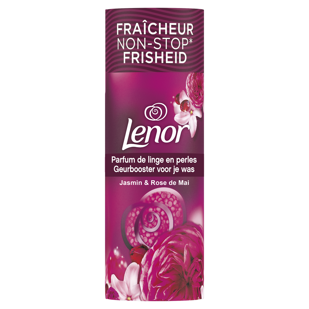 Parfum linge en billes jasmin et rose de mai  LENOR x19