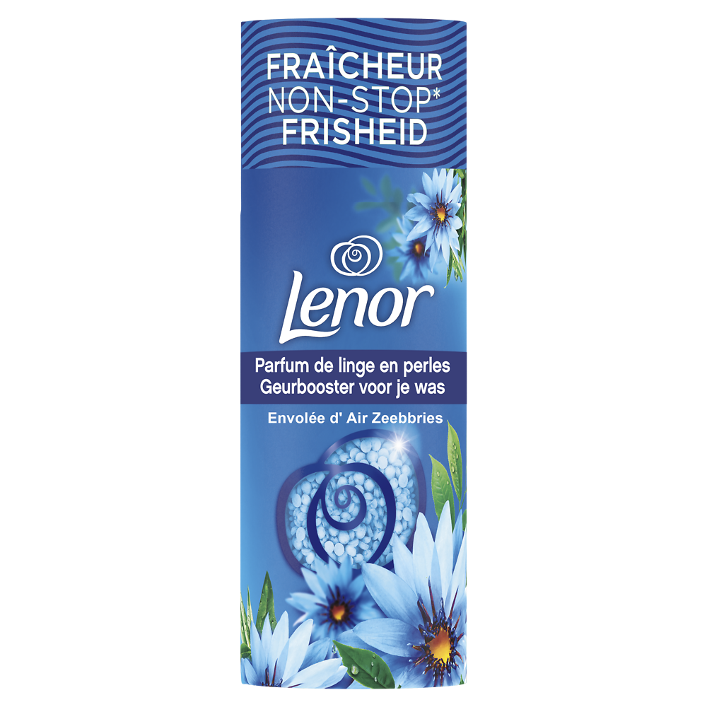 Parfum de linge en billes envolée d'air LENOR x19d