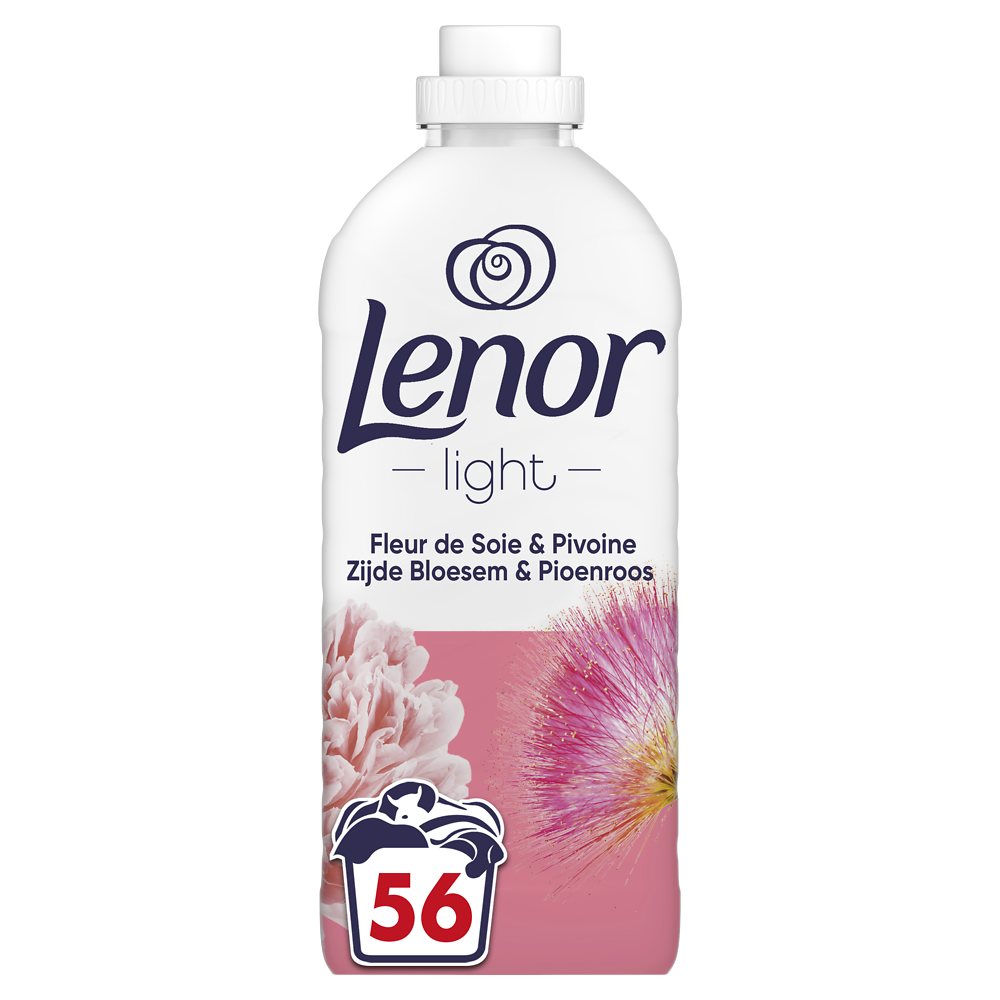 Adoucissant Liquide Fleur de Soie LENOR 56D